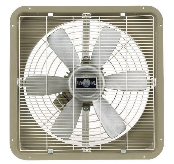 Industrial Type Wall Mounted Exhaust / Drawing Fan-Aluminum Alloy Blades