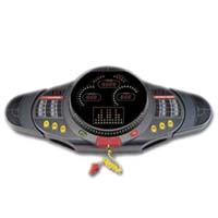 Treadmill console
