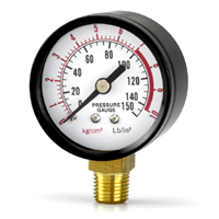 1.5 inch pressure gauge