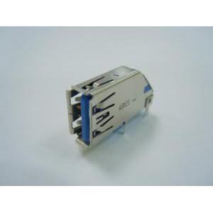 USB 3.0 A Type Single Port Receptacle Right Angle, Dip Type, Upright - 5405-X08-011-XX