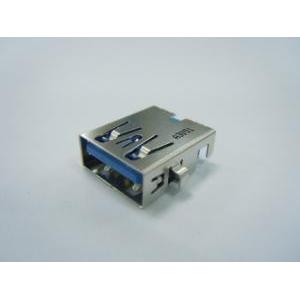 USB 3.0 A Type Single Port Receptacle Right Angle, Dip Type, Sink