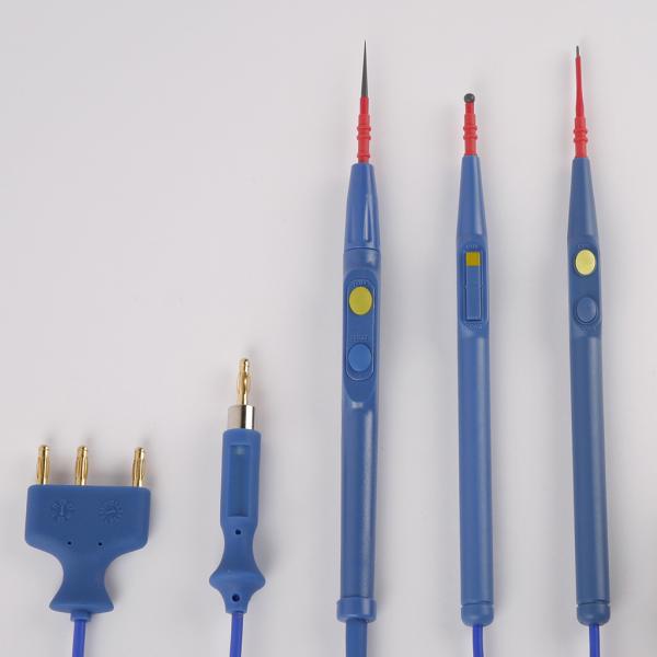 Electrosurgical (ESU) Pencil, Hand-Controlled, Reusable, Button Switch