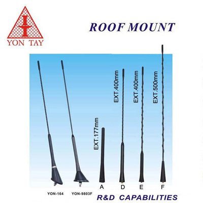 Roof Mount/ Replacement Antenna - YON-164, YON-9803F, MAST-A/ D/ E/ F