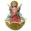 Poly Holy Statue Touch Lamp