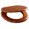 Wooden toilet seat - Wood Toilet Seat - D-002-OAK