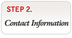Step 2. Set your contact information.