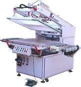 HIGH PRECISION FLAT BED SCREEN PRINTING MACHINE -Specialized for PC board, with take-out device for hard board only