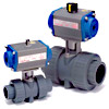 Pneumatic Actuated Ball Valve - Double Action Type