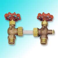 Bronze water gauge valve