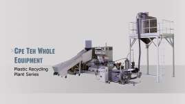 Plastic recycling equipment - RECYCLING PLANT-series
