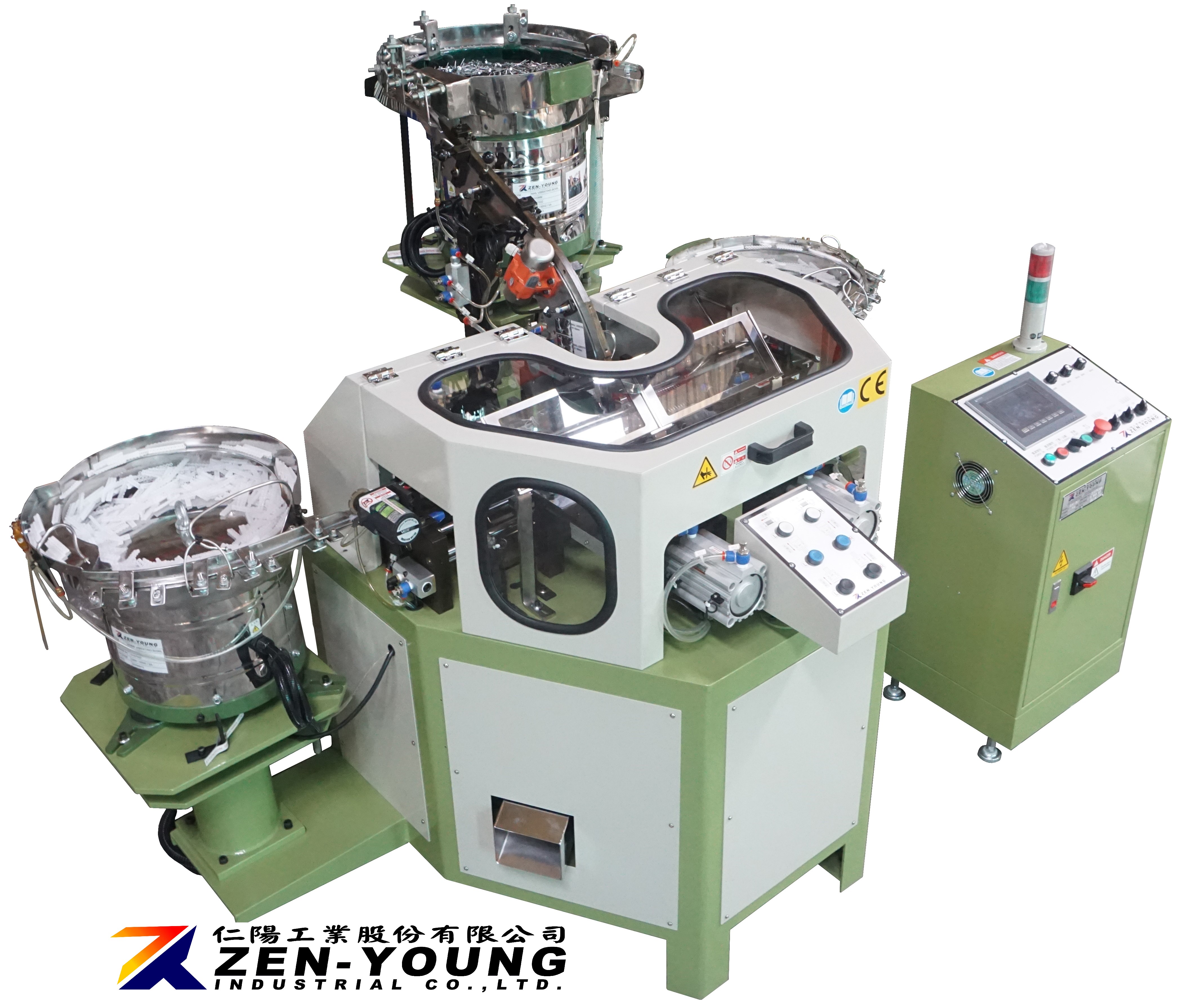 Collated Strip Pin Assembly Machine