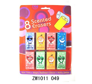 Eraser, Rubber Eraser, Pencil Eraser, TPR Eraser, PVC Eraser, Scented Eraser