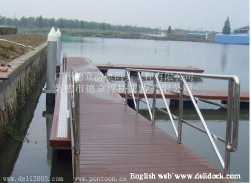 Floating dock,yacht marina,yacht dock, floating pontoon, floating bridge - deli