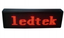 LED P10 Moving Sign Single Red