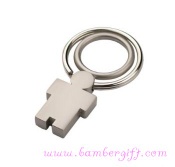 human shaped key chain