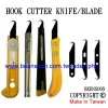 HOOK CUTTER,FUJING, FU JING, fujing, fu jing, cutter blade, carpet clips, rug clips, yarn cutter knife,
