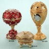Music box(trinket box/jewelry box/pewter gift/promotion gift/decoration egg) - JW-608