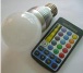 RGB LED bulb 5W with remote