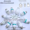 E14 E27 LED candle,dimmalbe 3.5W, 66LEDs,Epistar chip,400lumen pure white, replace 30W incandescent
