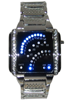 fashion jewelry led watch