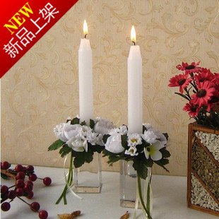 white household candle