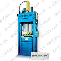  Sinobaler Hydraulic Vertical Textile Baling Machine