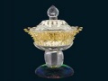 crystal incense burner