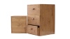 solid bamboo file cabinet