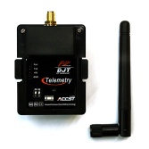 airplane model RC receiver,transmitter and antenna - 2.4GHz radio system