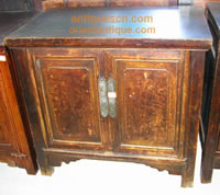 0810-SC203 Antique 2 Door Short Cabinet