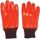 Fluorescent PVC glove