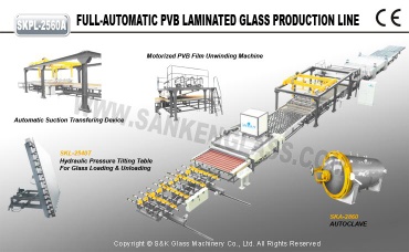 automatic pvb glass laminated machine