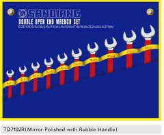 Double End Wrench Set with Ruble Handle - code:TD7102/TD7202
