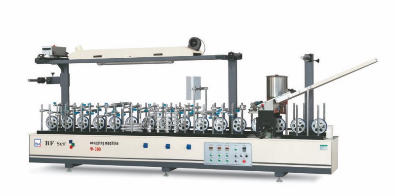 cold&hot melt glue wrapping machine