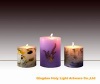 paraffin wax candle