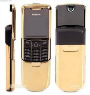 brand new NOKIA 8800 golden two battery+phone base