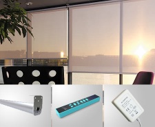 DC motor electric roller blind and shutter