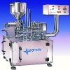 mechanic filling sealing machine for dairy products and all kinds of liquids