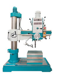 double column radial arm drilling machine