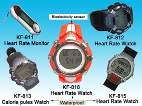 Sport heart pulse rate watch monitor