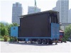 Mobile video LED display mounted on vehicles P16