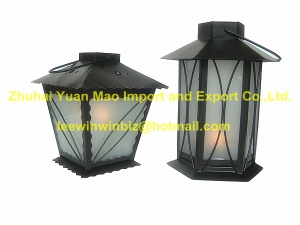 Iron Candle Lantern; Metal Lantern, black iron candle lantern, iron candle holder