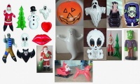 inflatable Santa Claus;inflatable snowman;inflatable ghost;Inflatable coffin ;Inflatable Skeleton