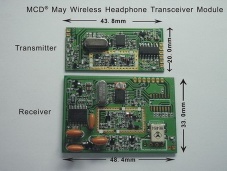 Wireless Headphone Transceiver