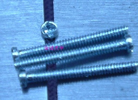 screws M0.8 M1.0 M1.2 M1.4 M1.5 M1.6 M1.7 M1.8