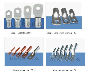 Copper Cable Lugs, Aluminum Cable Lugs, Bimetal Lugs - SC,DT,DL,JG,