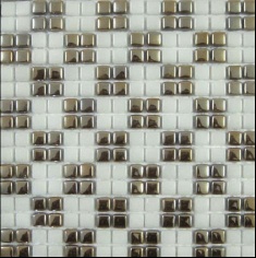 glass mosaic wall tile decor panel for bathroom