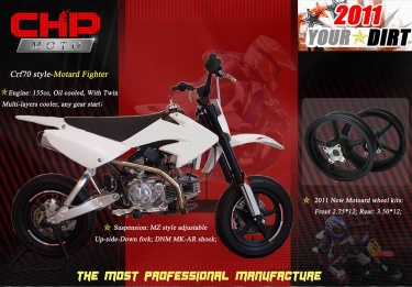 CRF70 style Motard Pitbike model - Fighter