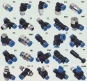 pneumatic fittings, push in fittings, quick fit fittings,dust cleaners,speed controllers,needle valves,quick coupling