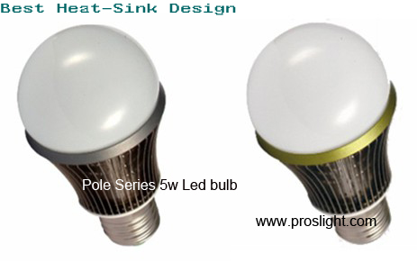 Led Spotlight Bulb- Pole(PL-E27-POLE-5W)